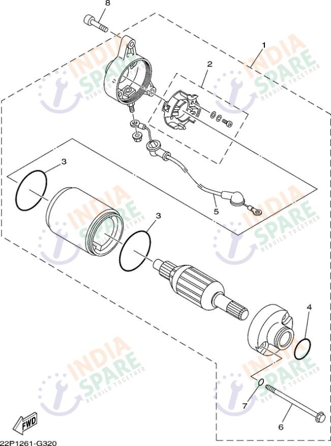 STARTER MOTOR